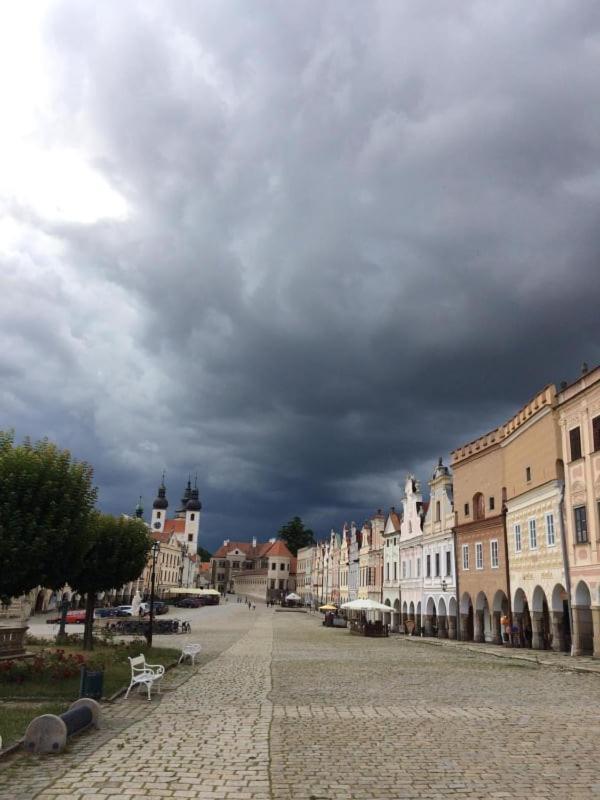 Ubytovani U Seniglu Otel Telč Dış mekan fotoğraf