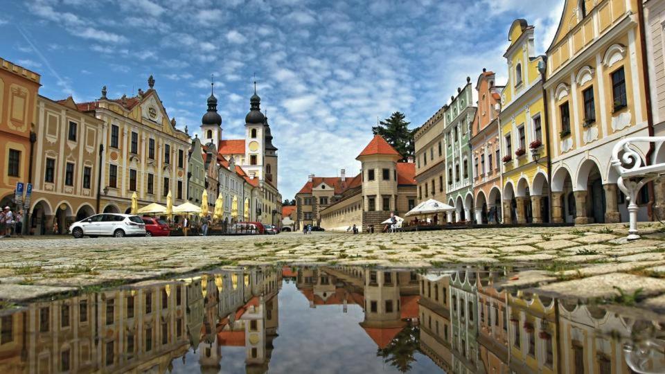 Ubytovani U Seniglu Otel Telč Dış mekan fotoğraf