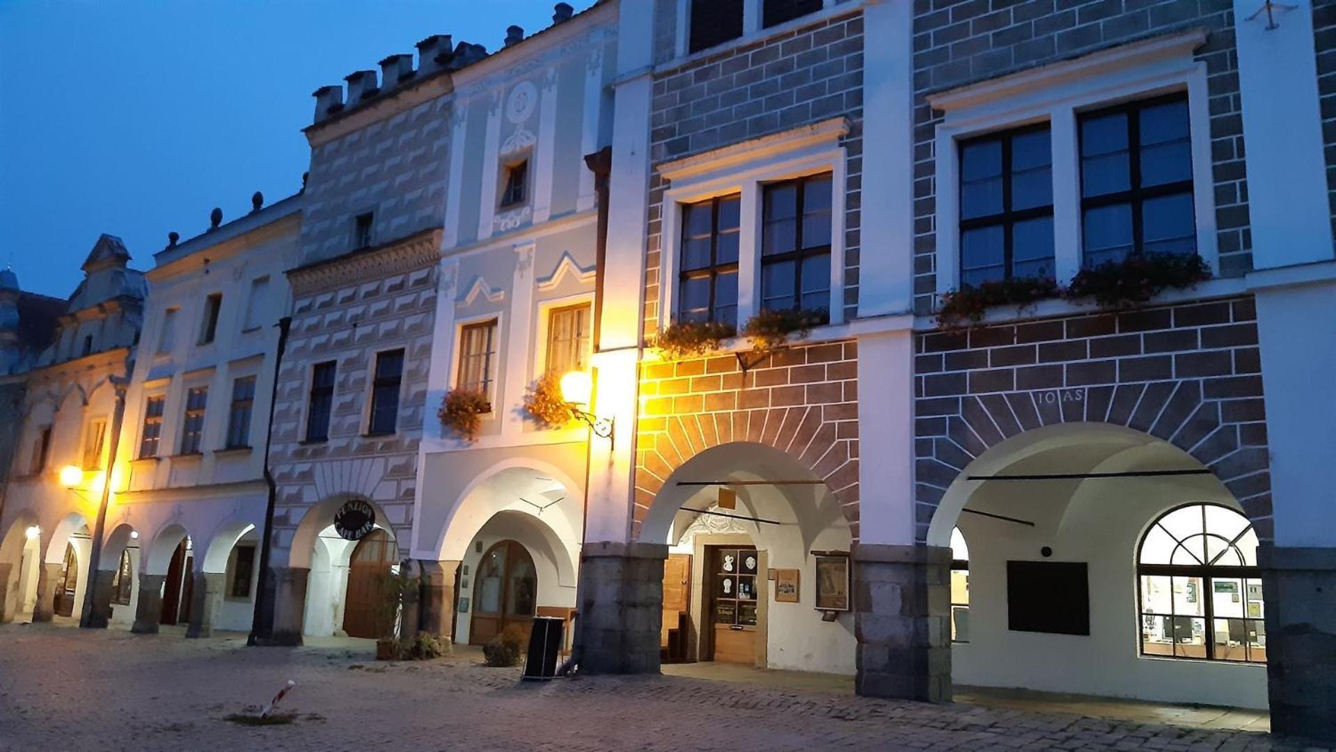 Ubytovani U Seniglu Otel Telč Dış mekan fotoğraf